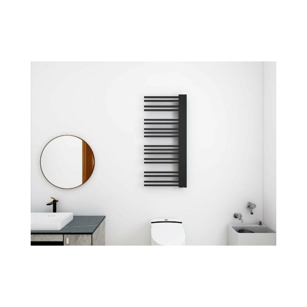 Сушилник за хавлии Rune Nemi 1200x502 mm матово черен