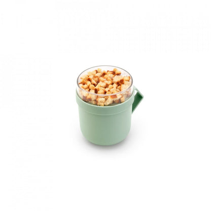 Кана с капак Brabantia Make&Take 600ml, Jade Green 1006294
