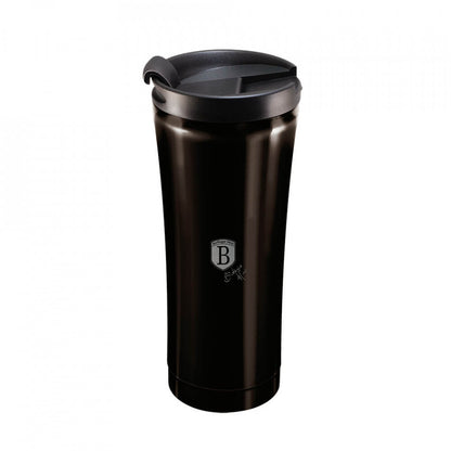 Термос чаша за кафе Metallic Line Shiny Black Edition BerlingerHaus BH 6821