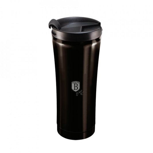 Термос чаша за кафе Metallic Line Shiny Black Edition BerlingerHaus BH 6821