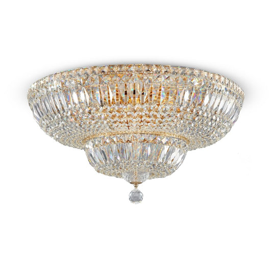 Maytoni Basfor Gold Chandelier 16 Bulbs