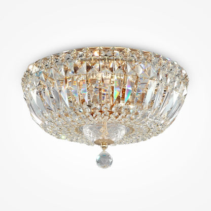 Maytoni Basfor Gold Chandelier 3 Bulbs