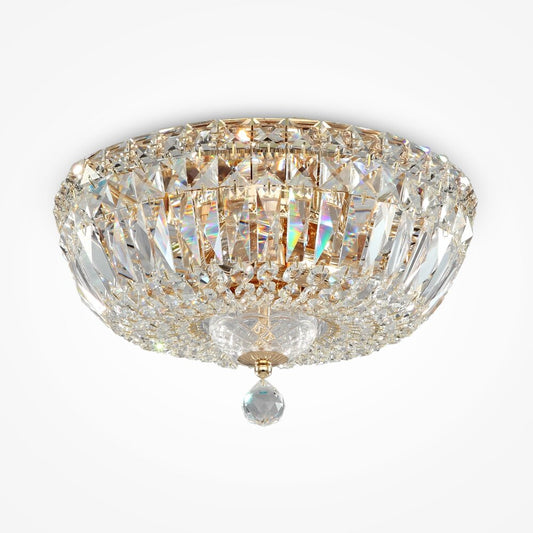 Maytoni Basfor Gold Chandelier 3 Bulbs