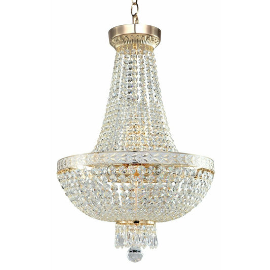 Maytoni Bella Gold Chandelier 6 Bulbs