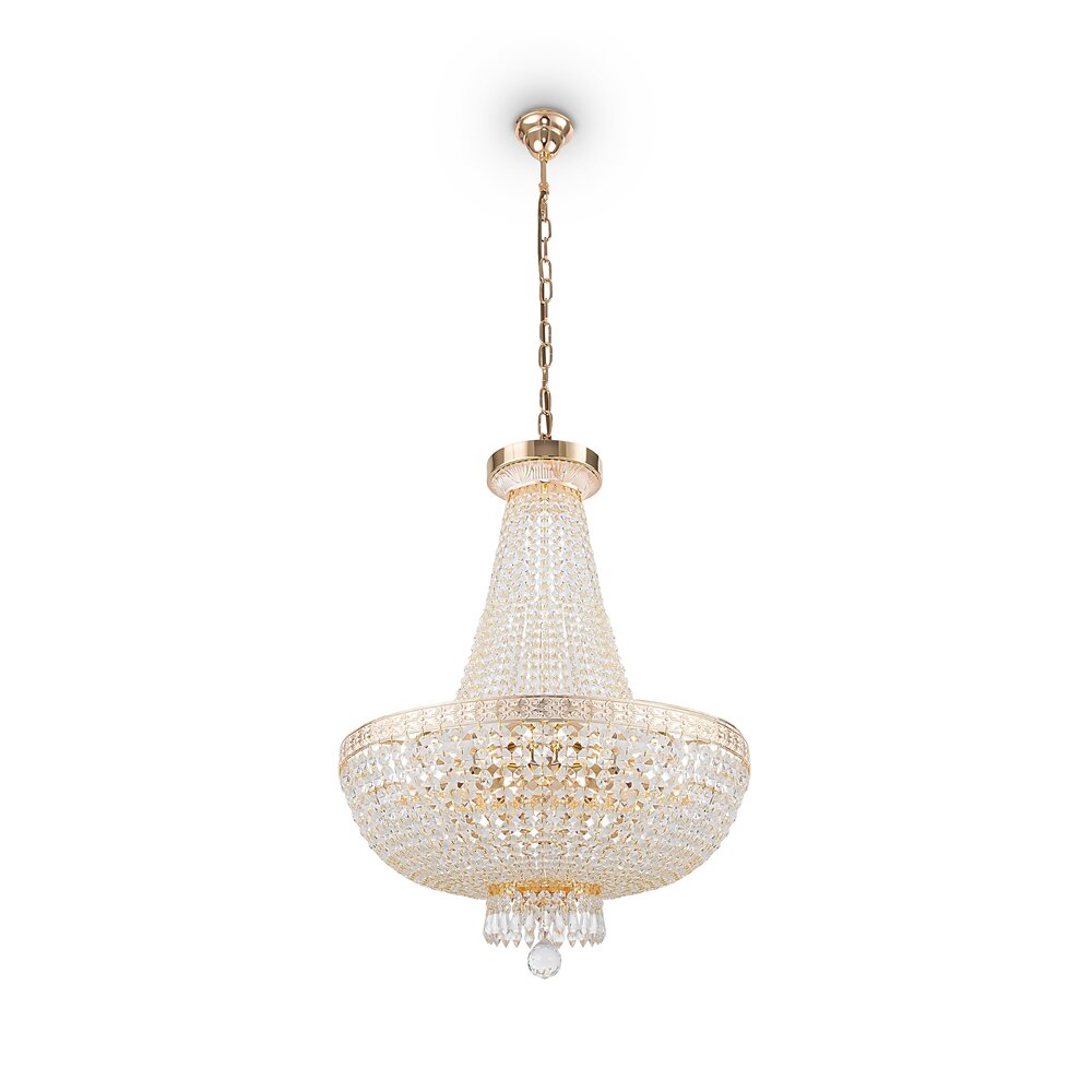 Maytoni Bella Gold Chandelier 8 Bulbs