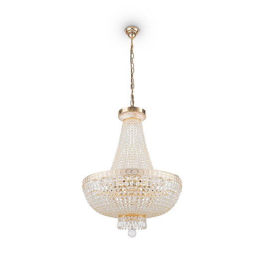 Maytoni Bella Gold Chandelier 8 Bulbs