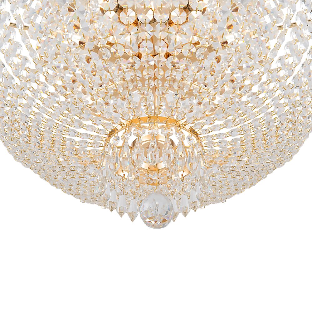Maytoni Bella Gold Chandelier 8 Bulbs
