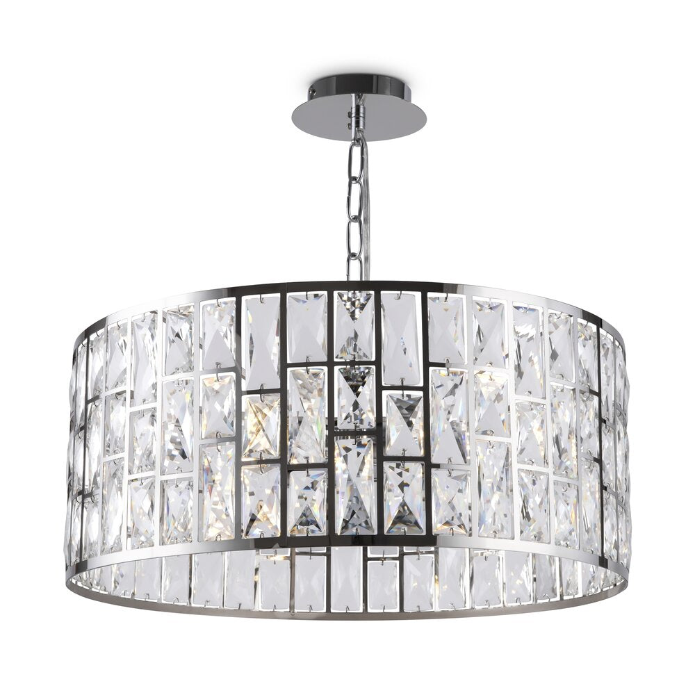 Maytoni Gelid Chandelier Chrome/Clear 4 Bulbs