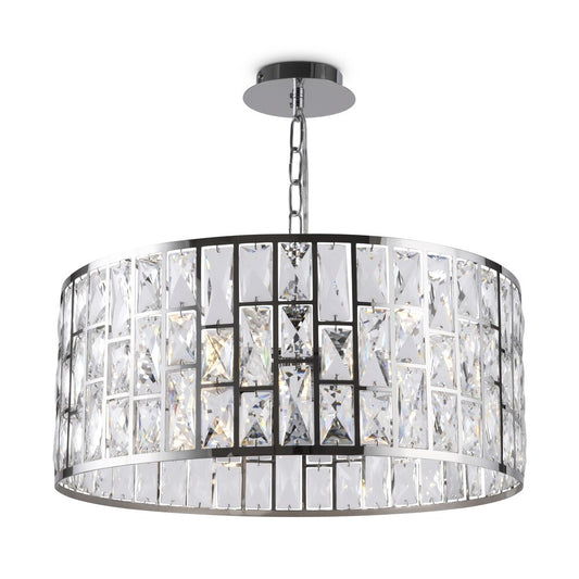 Maytoni Gelid Chandelier Chrome/Clear 4 Bulbs