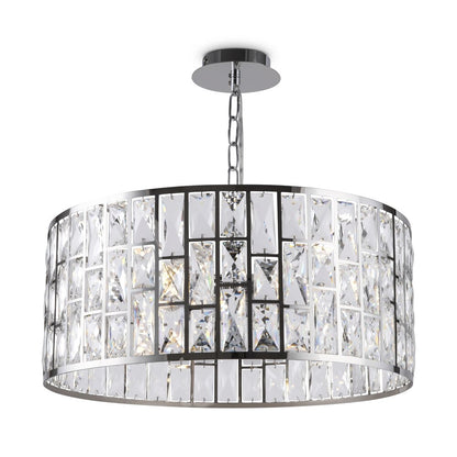 Maytoni Gelid Chandelier Chrome/Clear 4 Bulbs