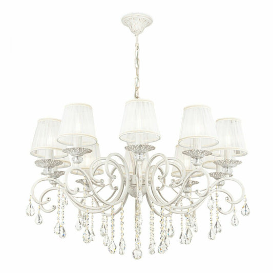 Maytoni Grace White/White Chandelier 10 Bulbs