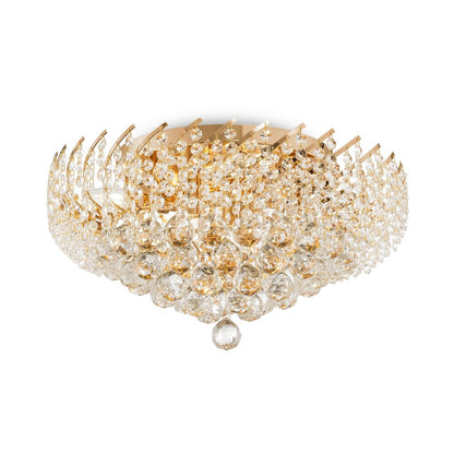 Maytoni Karolina Gold Chandelier 9 Bulbs