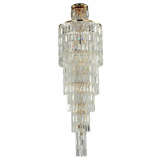 Maytoni Niagara Chandelier Gold 16 Bulbs
