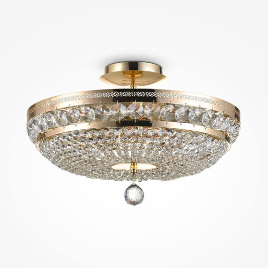 Maytoni Ottilia Gold Chandelier 6 Bulbs