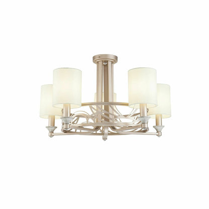 Maytoni Vittoria Beige/Beige Chandelier 5 Bulbs