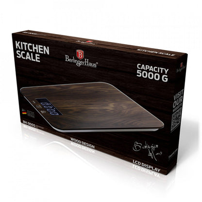 Цифрова кухненска везна Ebony Rosewood Collection Berlinger Haus BH 9005