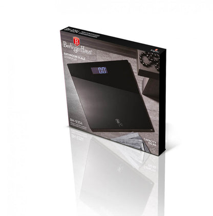 Цифрова везна за телесно тегло Black Silver Collection BerlingerHaus BH 9354