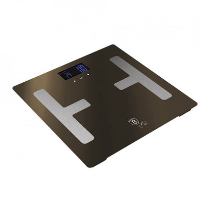 Цифрова везна за телесно тегло Metallic Line Shiny Black Edition BerlingerHaus BH 9220