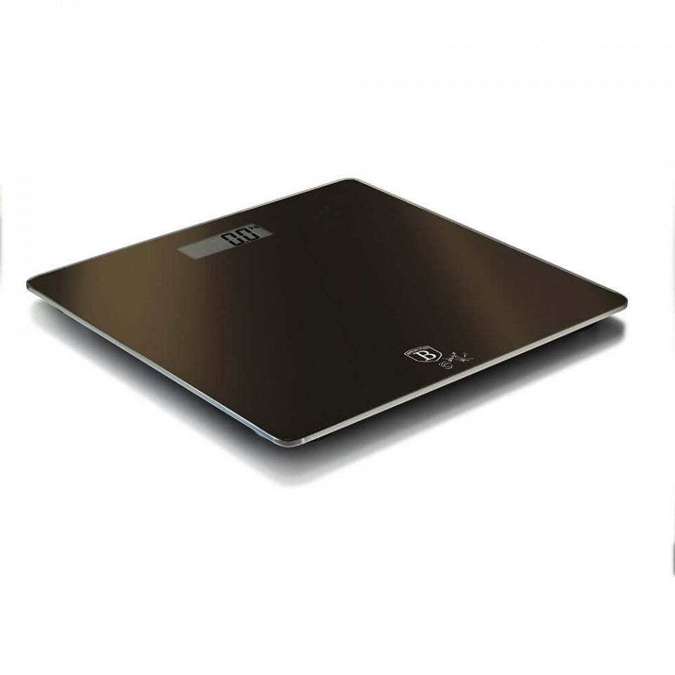 Цифрова везна за телесно тегло Metallic Line Shiny Black Edition BerlingerHaus BH 9222