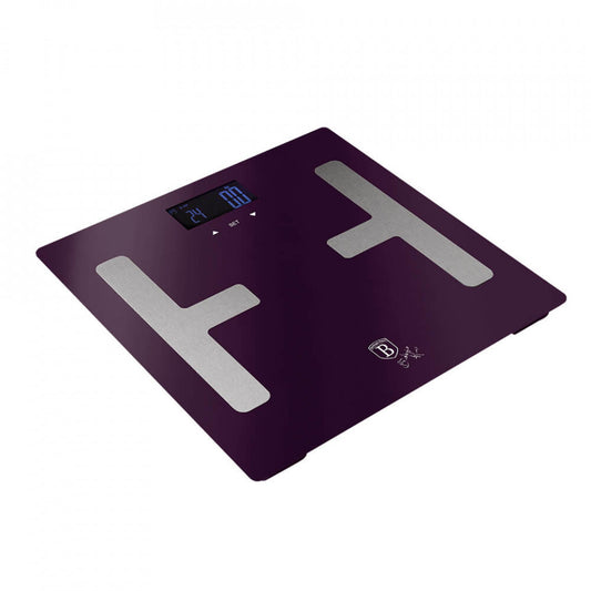 Цифрова везна за телесно тегло Purple Eclipse Collection BerlingerHaus BH 9223