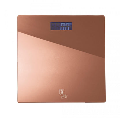 Цифрова везна за телесно тегло Rose Gold Metallic Line BerlingerHaus BH 9353