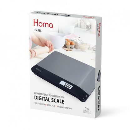 Тегло HOMA HS-55S VIGO, електронно кухненско тегло, 5 kg 1003550