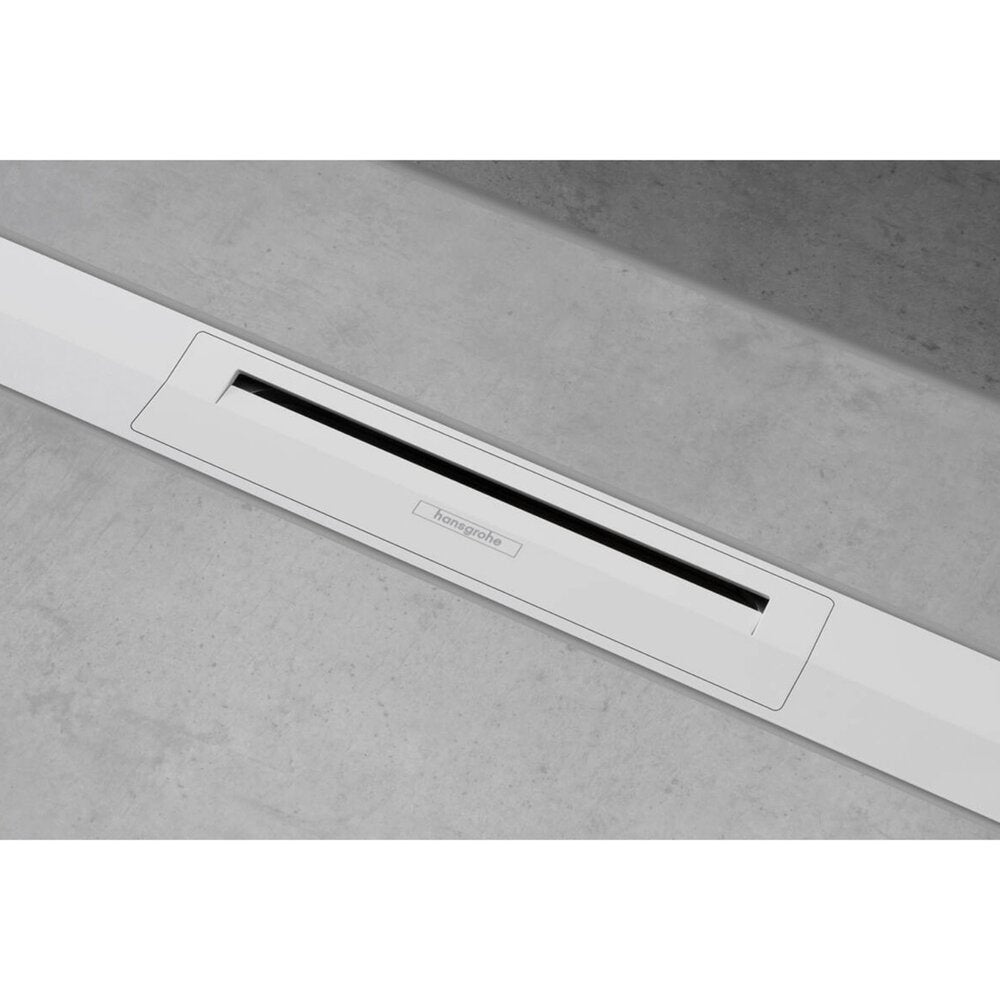 Капак за душ канал Hansgrohe RainDrain Flex 80 cm регулируем матово бял