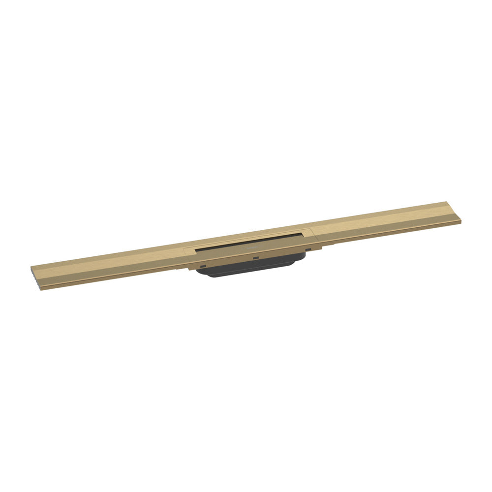 Регулируем капак за душов отвод Hansgrohe RainDrain Flex 80 см бронз перят