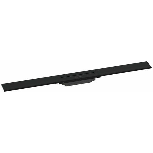 Adjustable Shower Drain Cover Hansgrohe RainDrain Flex Matte Black 90 cm