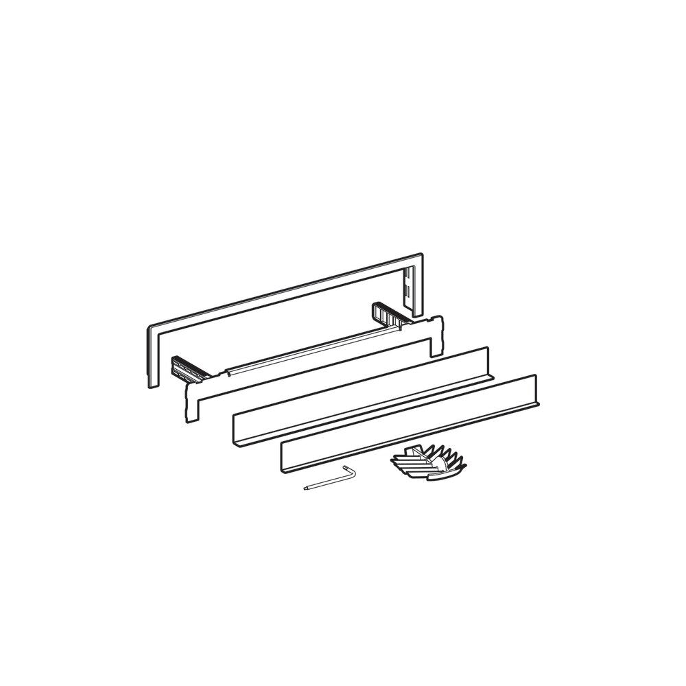 Geberit Wall Drain Cover in Multiple Elements