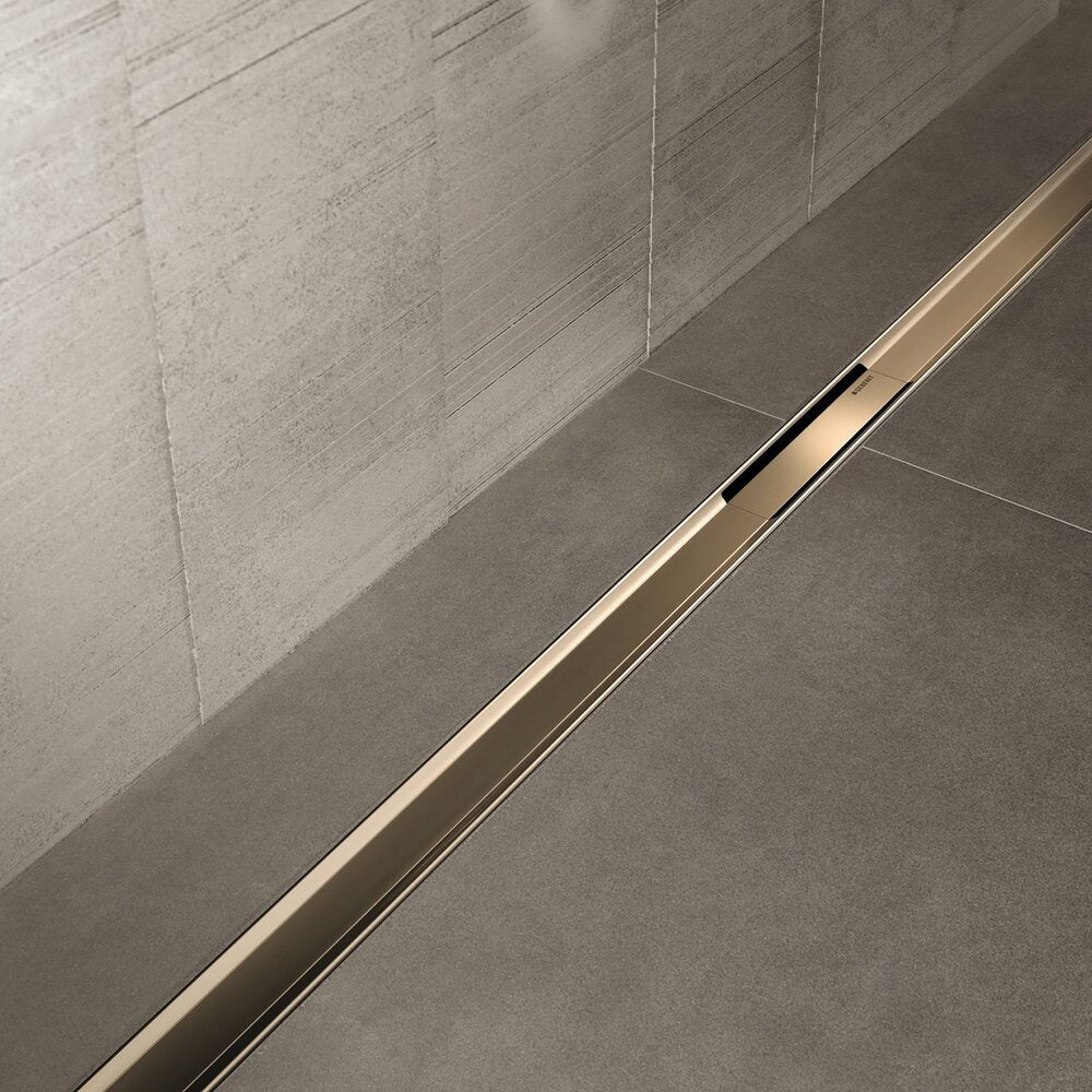 Капак за отводнителна канавка Geberit CleanLine80 30-90 см шампанско