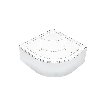 Semi-Circular Cover for Shower Tray for KTD_042B