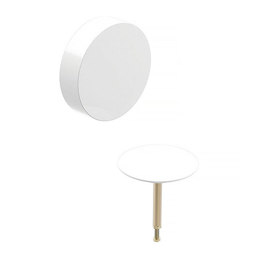 Geberit D52 White Alpine Siphon Cap and Overflow