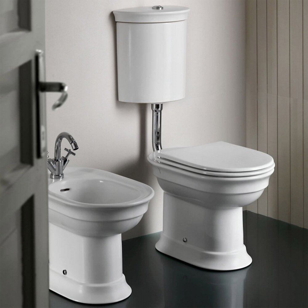 Капак за WC с амортисьор Hatria Dolcevita бял