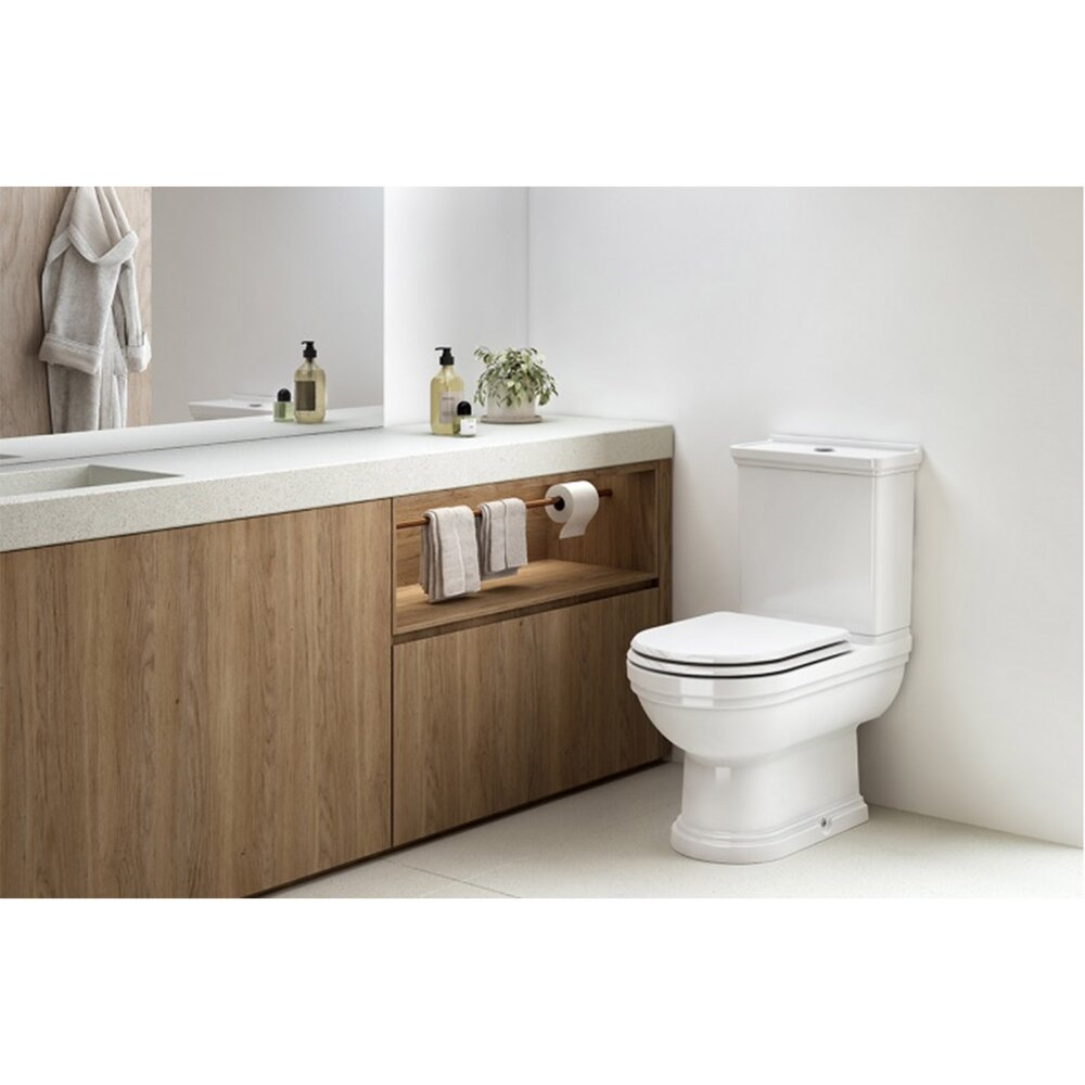 Gala Noble White Toilet Seat