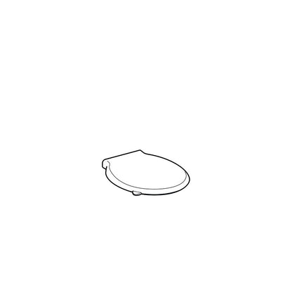 Geberit Selnova Comfort Toilet Seat Bottom Fixing White