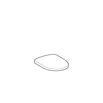 Geberit Selnova Toilet Seat Normal Close Plastic Hinge