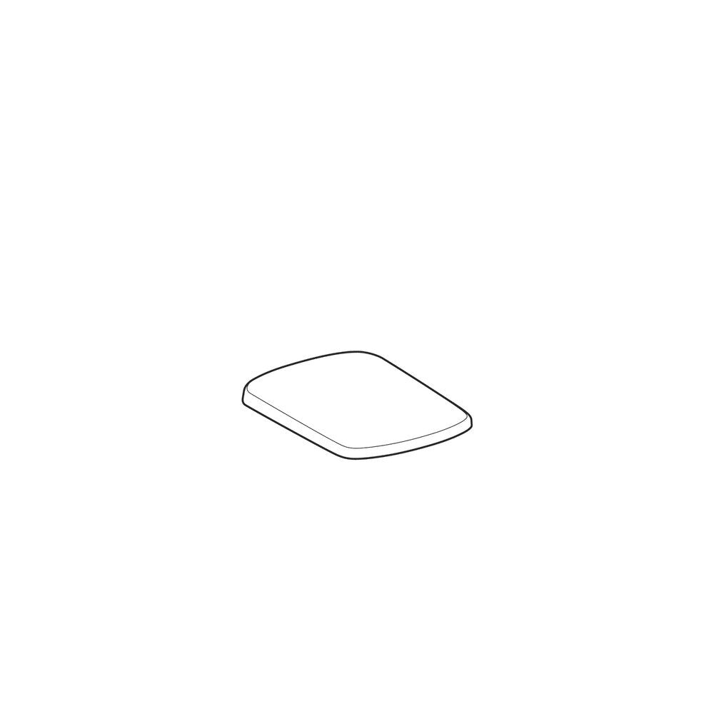 Geberit Selnova Square Toilet Seat Bottom Fixing