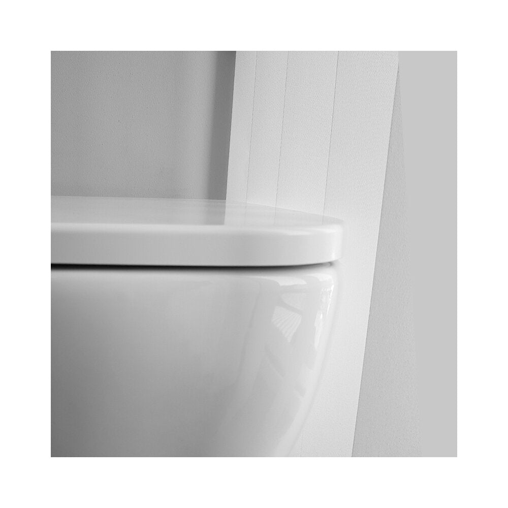 Hatria Bianca Softclose Toilet Seat White
