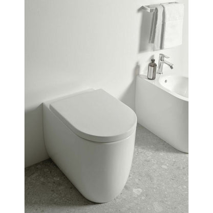 Капак за тоалетна Ideal Standard Atelier Blend Curve softclose бял мат