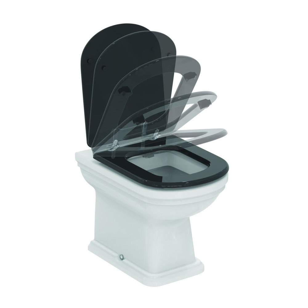 WC Seat Ideal Standard Atelier Calla Softclose Glossy Black