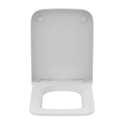 Капак за WC Ideal Standard Atelier Blend Cube с меки затваряне бял гланц