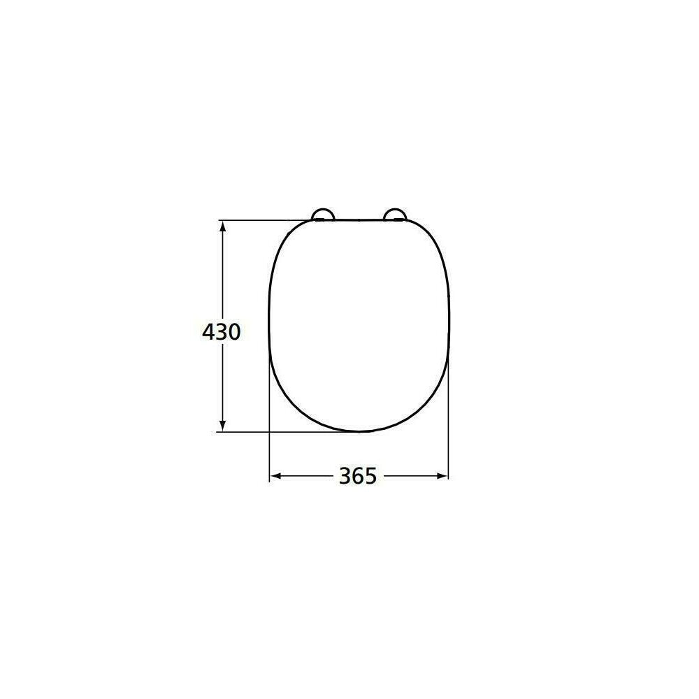 Капак за тоалетна Ideal Standard Connect slim
