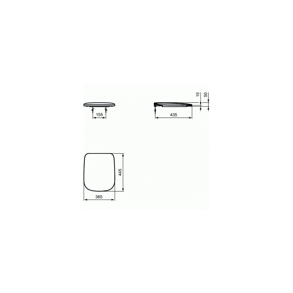 Ideal Standard Esedra Softclose Toilet Seat