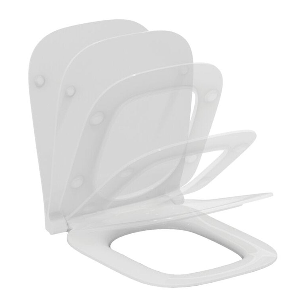 Ideal Standard i.life B Toilet Seat White Slim Quick Release