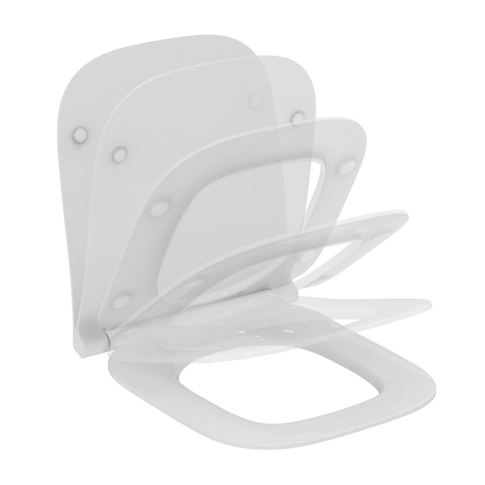 Капак за WC Ideal Standard i.life S slim softclose бял гланц
