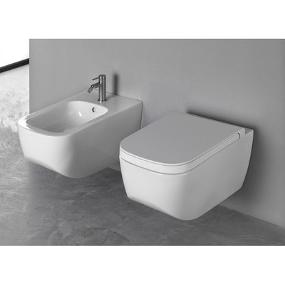 Hatria Next Slim Softclose Toilet Seat White