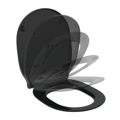 Ideal Standard Connect Air Slim Softclose Toilet Seat Matte Black