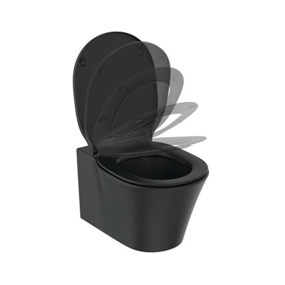 Ideal Standard Connect Air Slim Softclose Toilet Seat Matte Black