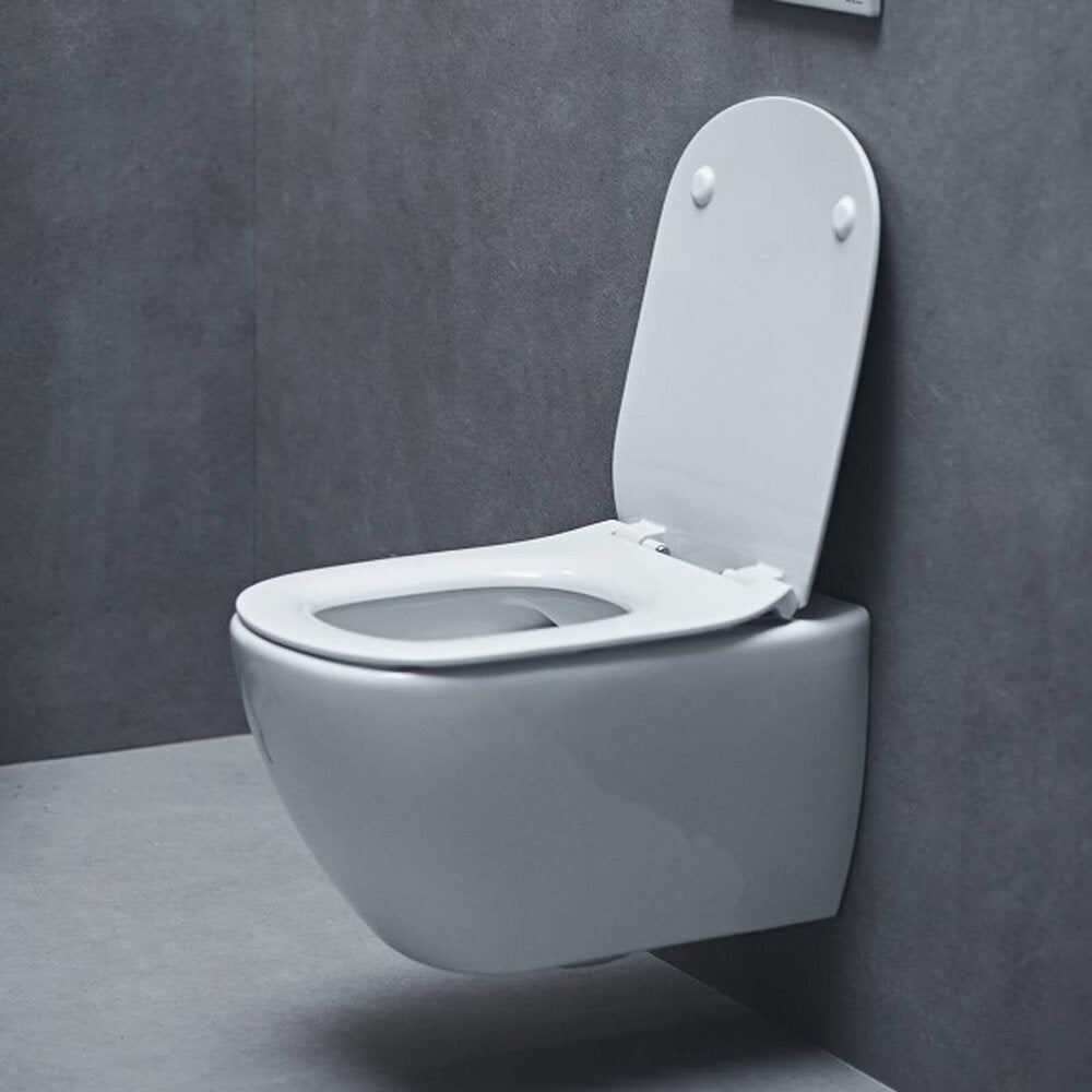 Soft-close toilet seat white Ideal Standard Tesi